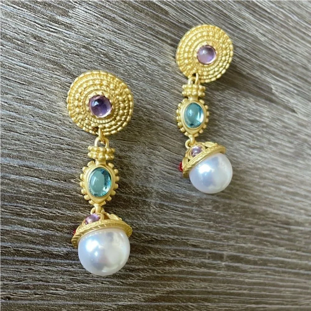 Vintage style earrings M294